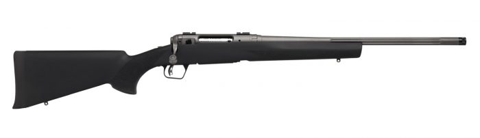 Savage Arms 33011 110 Trail Hunter Lite V2 Full Size 400 Legend 4+1 20" Black Fluted Barrel, Black Carbon Steel Drilled & Tapped Receiver, Black Hogue OverMolded Synthetic Stock, Right Hand