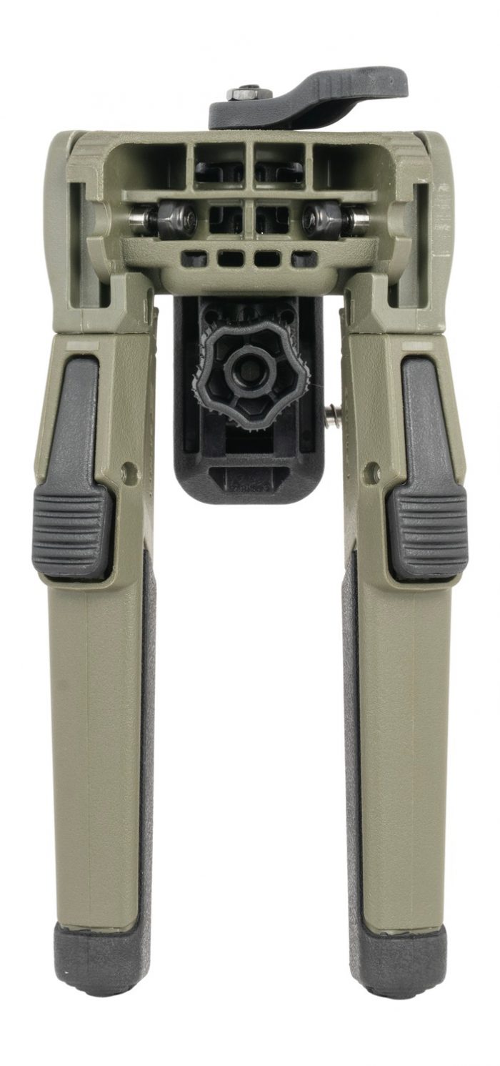 Savage Arms 56451 Sling Swivel Bipod  7.20"-10" High Green Polymer