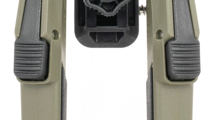 Savage Arms 56451 Sling Swivel Bipod  7.20"-10" High Green Polymer