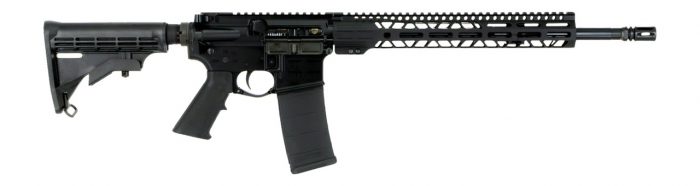 Faxon Firearms FXSPT55616SA13 Sport  5.56 NATO 30+1 16" Black Nitride SOCOM Threaded Barrel, Black Aluminum Receiverw/ Picatinny Rail, M-LOK Handguard, M4 Mil-Spec Black Polymer Stock, A2 Style Grip