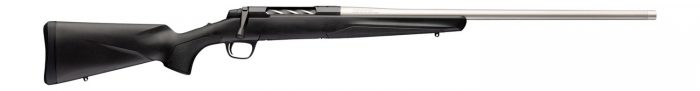 Browning 036115294 X-Bolt 2 Special LR Full Size 6.5 PRC 3+1 24" Matte Stainless Threaded Barrel, Matte Stainless Steel Drilled & Tapped Receiver, Black Adj Comb & LOP Synthetic Stock Right Hand