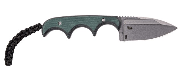 CRKT 2396C    MINIMALIST        2.15 SPEAR GRN/BLK