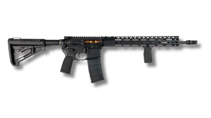 Shadow Systems SS-6039-CA U526 *CA Compliant 5.56 NATO 10+1 16" Picatinny Rail Receiver, Black Polymer Stock & Grip