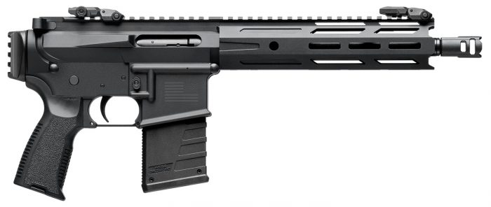 Kriss USA DM22P26BL10 DMK22P  22 LR 10+1 10.50" Black Threaded Barrel, Matte Black Picatinny Rail Receiver, Picatinny Rail Rear, Black Polymer Grip
