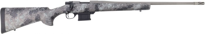 Howa HMFN22ARCPR 1500 Fence Line 22 ARC 5+1 22" Burnt Bronze Cerakote Threaded Barrel, Burnt Bronze Cerakote Aluminum Drilled & Tapped Receiver, Prairie Reaper Camo Fixed Synthetic Stock, Right Hand