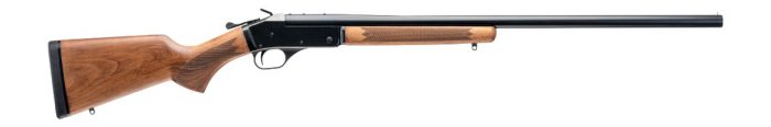 JTS Shotgun J020SSAW026 Lonestrike  Full Size 20 Gauge Break Open 3" 1rd 26" Blued Steel Single Shot Barrel, Blued Steel Drilled & Tapped Receiver, Fixed Hardwood Stock, Rem Choke