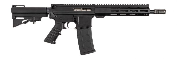 Dpms Panther Arms DP51655231683 DP-15 Shortacle 300 AAC Blackout 30+1 10.50" Black Nitride Threaded Barrel, Black Hardcoat Anodize Aluminum Receiver w/Picatinny Rail. M-LOK Handguard, Black Polymer Ad