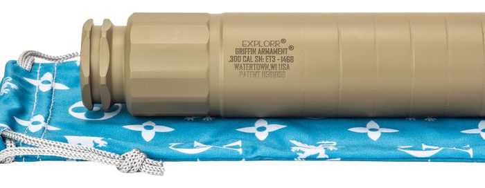 Griffin Armament GAET3FDE-W  Explorr 7.62mm 1.50" Flat Dark Earth Stainless Steel