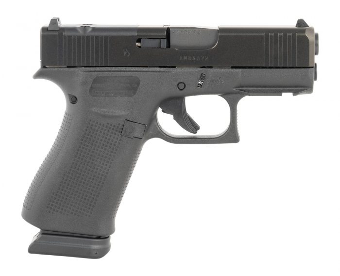 Glock UX4350203FRMOS G43X MOS 9mm Luger 15+1 3.41" Black GMB Barrel, Black Steel Serrated w/Optic Slide, Black Polymer Frame w/Accessory Rail, Ambidextrous, USA Made
