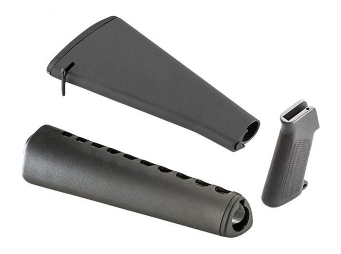 LUTH-AR FK-A1R      COMPLETE A1 RIFLE FURN KIT BLK
