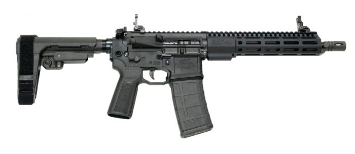 San Tan Tactical STT-F-PSP-10 Defender  5.56 NATO 10.50" Black Polymer SB Tactical SBA3 Brace