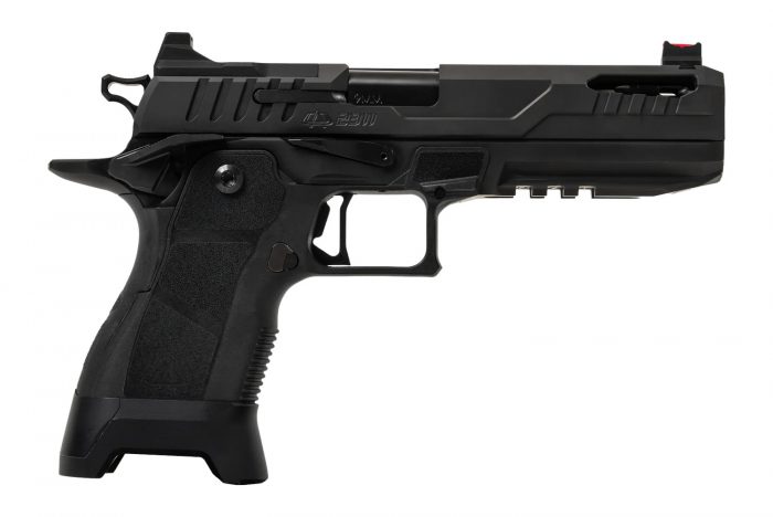 Oa Defense  2311 Pro Full Size 9mm Luger 21+1 5" Black DLC Ported Barrel, Black Steel Optic Ready/Serrated Slide, Black Aluminum Frame w/Picatinny Rail, Black Polymer Grip, Ambidextrous