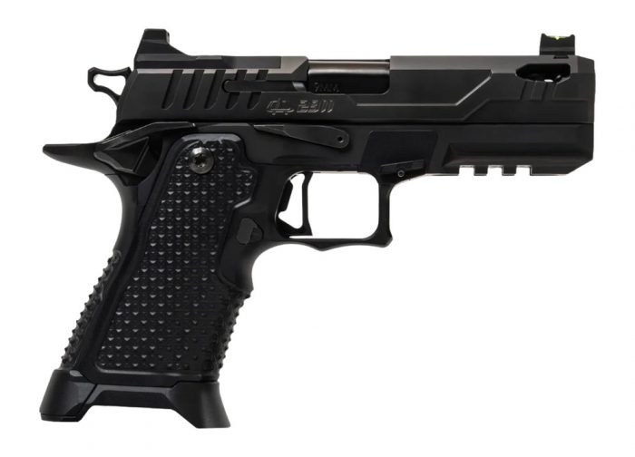 Oa Defense  2311 Pro Elite Compact Frame 9mm Luger 21+1 4.25" Ported Barrel, DLC Black Steel Optic Ready/Serrated Slide, Black Aluminum Frame w/Picatinny Rail, Black Aluminum Grip, Ambidextrous