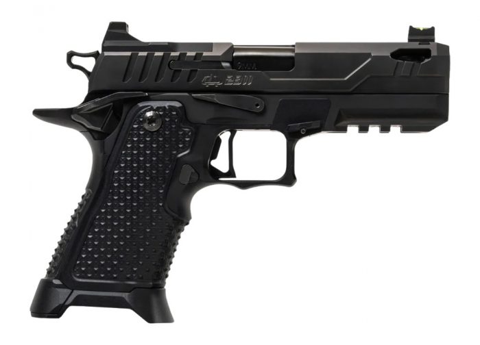 Oa Defense  2311 Pro Elite Compact Frame 9mm Luger 21+1 4.25" DLC Black Steel Optic Ready/Serrated Slide, Black Aluminum Frame w/Picatinny Rail, Black Aluminum Grip, Ambidextrous