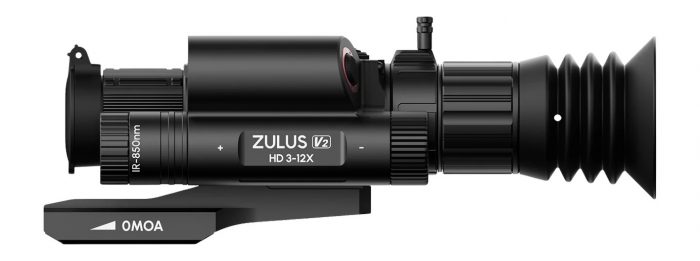 DNT ZHD312RV2 ZULUS HD 3-12X V2  D/N W/LSR RF