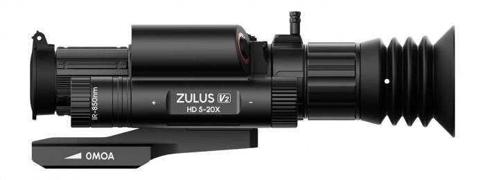 DNT ZHD520RV2 ZULUS HD 5-20X V2  D/N W/LSR RF