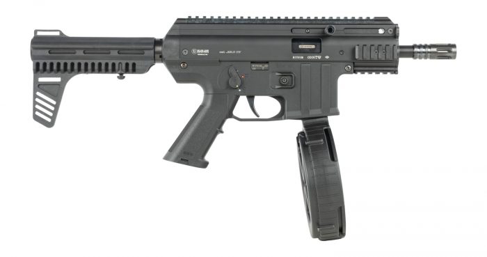 Mauser Rimfire 415.00.60_1 TacOps Pk 22 LR 110+1 5" Black Anodized Steel Barrel, Picatinny Rail Receiver, Black Aluminum Frame w/Picatinny Rail