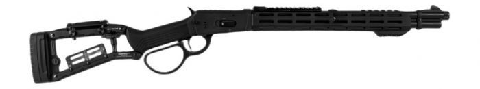 Derya Firearms RAN.18.44 RAN  44 Mag 8+1 18" Black Melonite Threaded Barrel, Black Melonite Steel Receiver w/Picatinny Rail, M-LOK/Picatinny Rail Forend, Black Ironwolf Aluminum Stock