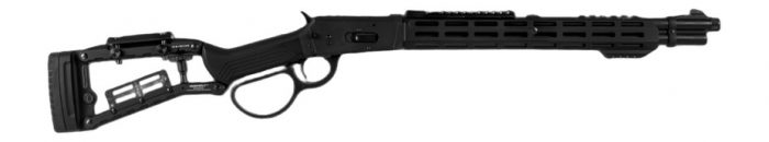 Derya Firearms RAN.18.45 RAN  45 Long Colt 8+1 18" Black Melonite Threaded Barrel, Black Melonite Steel Receiver w/Picatinny Rail, M-LOK/Picatinny Rail Forend, Black Ironwolf Aluminum Stock