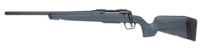 Savage Arms 33152 Axis 2 7mm-08 Rem 4+1 20" Matte Black Carbon Steel Threaded Barrel, Drilled & Tapped Receiver, Gray Fixed w/Pistol Grip Synthetic Stock, Left Hand