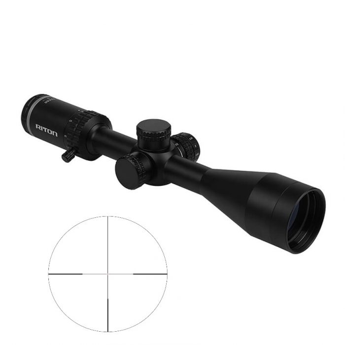 RITON OPTICS 1 PRIMAL 4-12X50 1" ILL DPLX