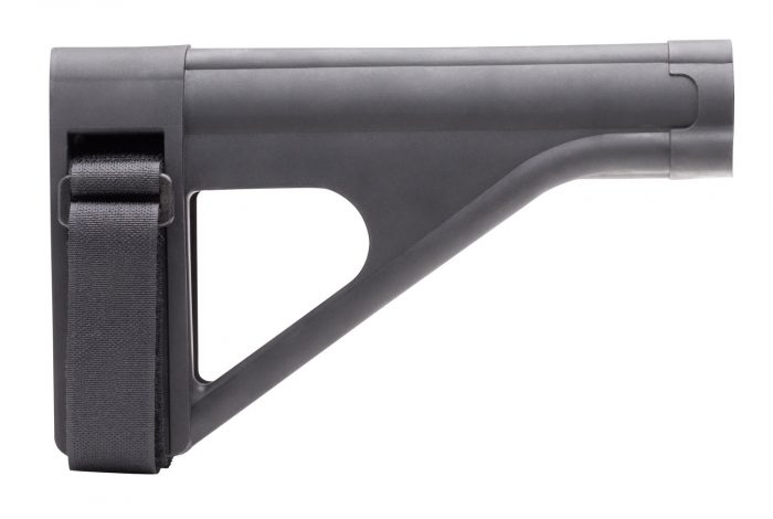 SB Tactical SOB01SB AR Brace SOB Elasto-Polymer 7.8" L x 1.6" W