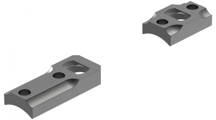 Leupold 171901 Dual Dovetail Base Set Matte Black Ruger American