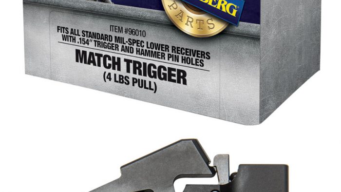 Mossberg 96010 JM Pro  Adjustable Match AR Drop-In Trigger, Fits AR15s & AR10s w/.154" Trigger & Hammer Pin Holes, Factory-Set 4 Pound Pull Weight
