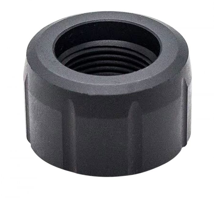 SilencerCo AC1360 Thread Protector  9mm Luger Black Steel 1/2"-28 tpi AR-Platform