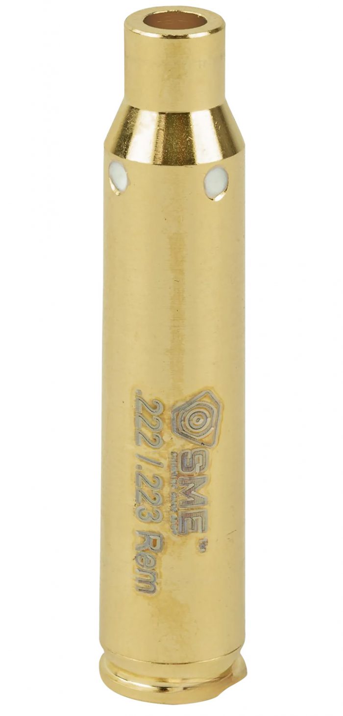 SME XSIBL222 Sight-Rite Laser Bore Sighting System 222/223 Rem Brass Casing