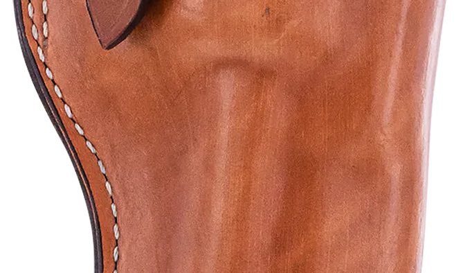 Bianchi 10066 1L Lawman Western OWB 04 Tan Leather Belt Loop Fits Colt New Frontier/Single Action Army