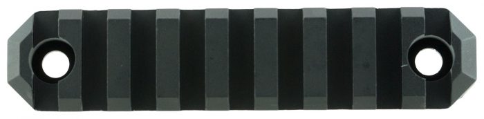 GrovTec US Inc GTSW238 3.8 Inch 9 Slot M-Lok  Black Anodized