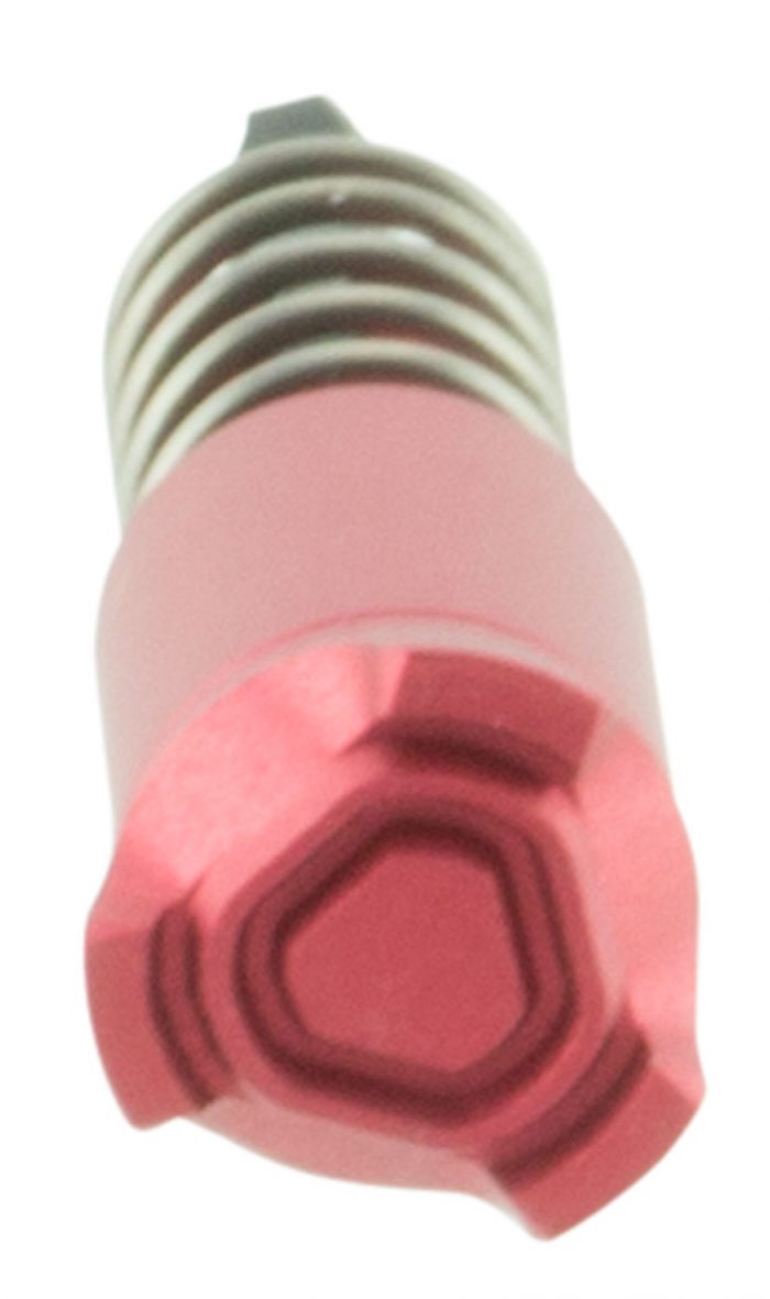Strike Industries ARSFARED AR Forward Assist Red Anodized Aluminum Fits AR-15/M16