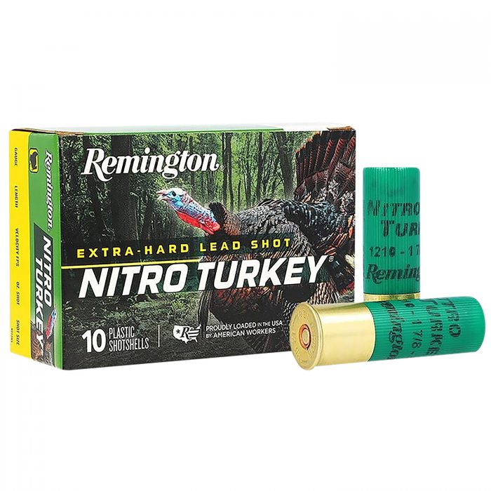 Remington Ammunition 26708 Nitro Turkey  12Gauge 3.50" 2oz 5Shot 10 Per Box/10 Case