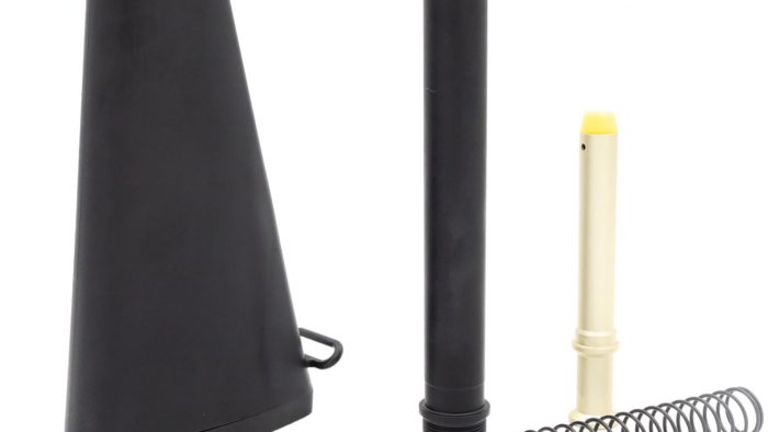 UTG RBT469B Stock Assembly  Black Synthetic Fixed A2 AR-15