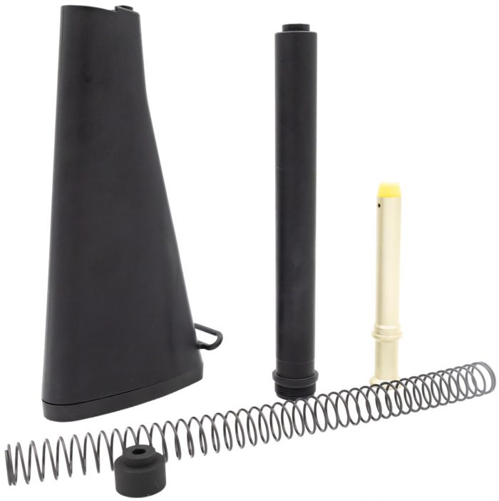 UTG RBT469B Stock Assembly  Black Synthetic Fixed A2 AR-15