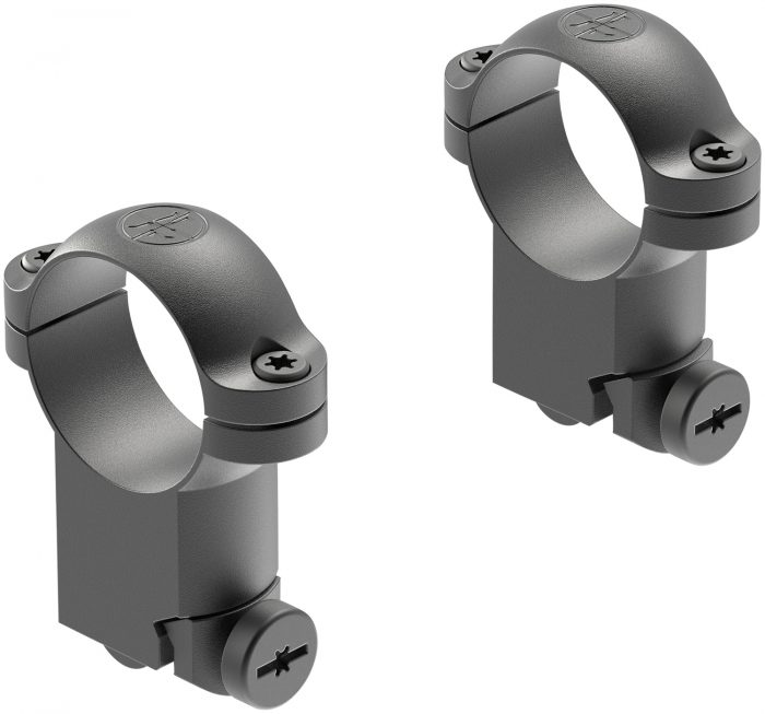 Leupold 49944 Ringmounts  Matte Black Ruger M77 1"  Super High