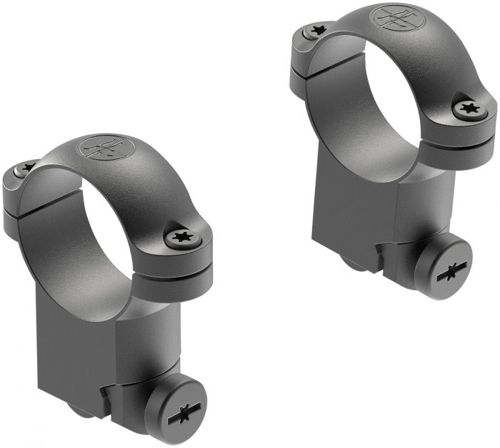 Leupold 50217 Ringmounts  Matte Black Ruger No.1/77/11 1" High