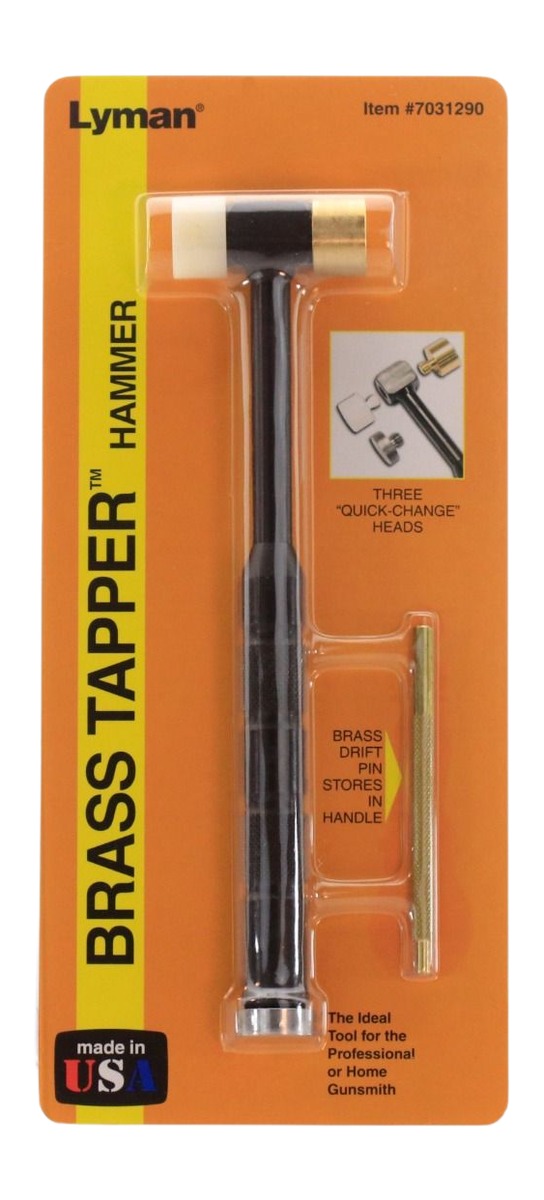Lyman 7031290 Brass Tapper  Brass/Nylon/Steel