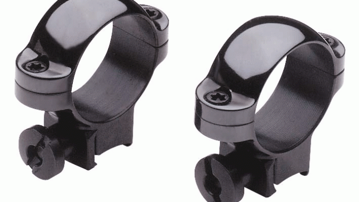 BURRIS RINGS 3/8" DOVETAIL 1" - MEDIUM STEEL MATTE