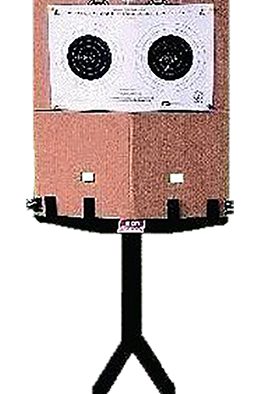 MTM Case-Gard JMTS40 Jammit Target Stand Black Plastic, 17.50" x 2" x 47", Includes Stakes/Target Backer