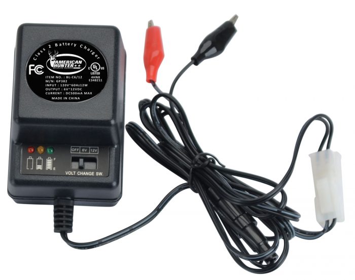 American Hunter BLC612 Battery Charger  6 or 12 Volt Battery