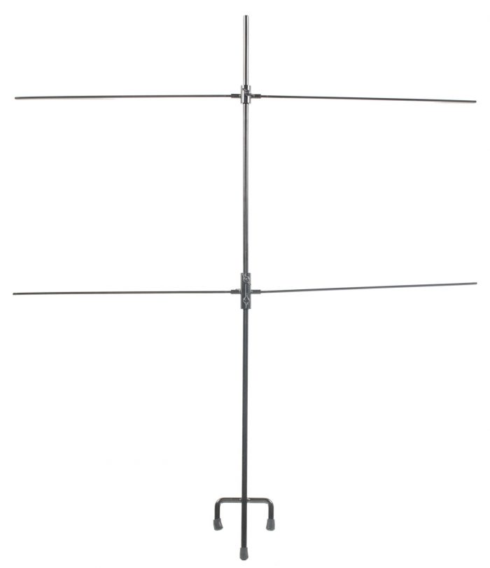 SME SMETGTST Double Paper Target Stand Black Steel Includes 8 Metal Clips