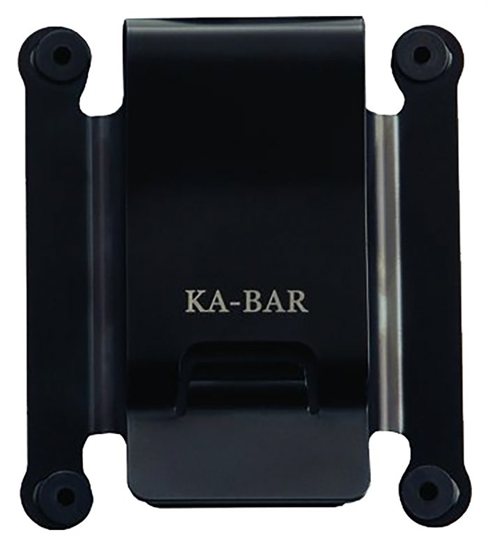 Ka-Bar 1480CLIP Belt Clip  For Ka-Bar TDI/Hinderer/Becker, Black Metal