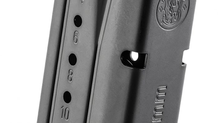Smith & Wesson 194540000 M&P Compact 12rd 9mmLuger Blued Steel