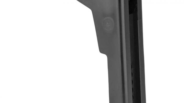 HKS 451 Single Stack Mag Loader Adjustable Style made of Plastic with Black Finish for Multi-Caliber Pistols