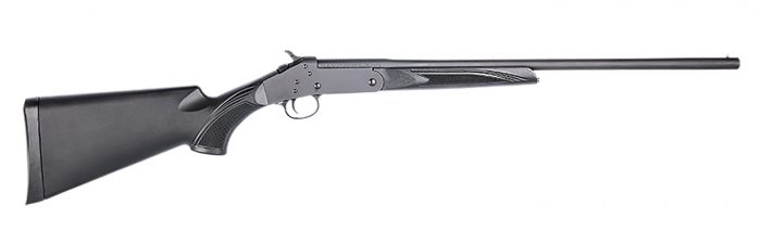 Stevens 19202 301  Compact 410 Gauge Break Open 3" 1rd 22" Matte Black Single Shot Barrel, Matte Black Carbon Steel Receiver, Fixed Matte Black Synthetic Stock, Ambidextrous