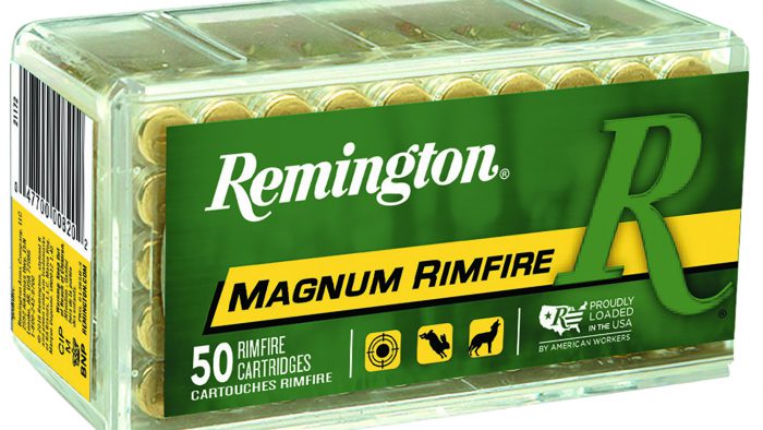 Remington Ammunition 21170 Magnum Rimfire  22WMR 40gr Jacketed Hollow Point 50 Per Box/40 Case
