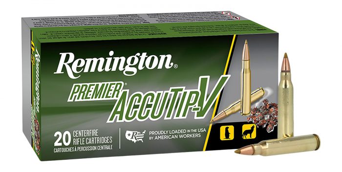 Remington Ammunition 29192 Premier Accutip-V 223Rem 55gr AccuTip V 20 Per Box/10 Case