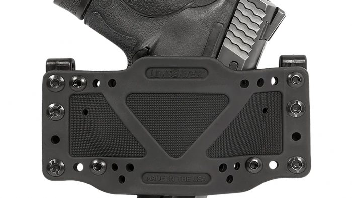 Limbsaver 12501 CrossTech  IWB/OWB Black Polymer Belt Clip Fits Universal Handgun Ambidextrous